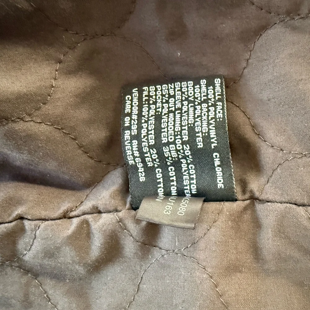 Black Rivet Dark Brown Leather Jacket - Picture 6 of 6